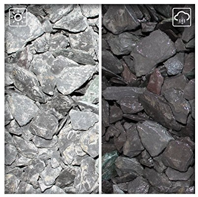 Kieskönig Schiefersplitt Canadian Slate Blue 15/30 mm Edelsplitt Schiefer Rötlich-Violett 980 kg (BigBag)