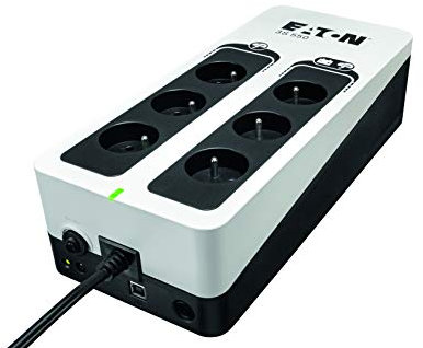 Eaton 3S 550 FR UPS - Off Line Uninterruptible Power Supply - 3S550F - 550VA (8 outlets FR, USB, Shutdown software)