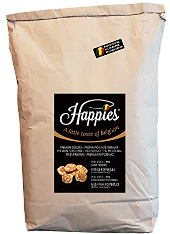 Happies Mélange à pâtisserie pour faire des délicieux poffertjes, mix de pâte poffertjes, facile à préparer (10)
