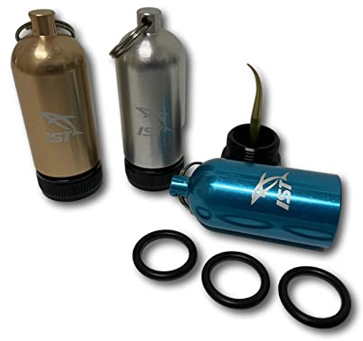 IST O-Ring Flasche Scuba Tauch Keychain Ring, mit O-Ringen und Werkzeug (Blau)