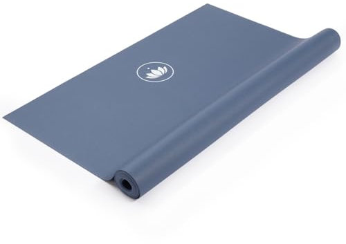 Lotuscrafts® Yogamatte dünn und faltbar, aus Naturkautschuk, Made in Spain, 1kg leiche Reisematte, 185 x 65 x 0,13 cm, Yoga Matte Dünn für Unterwegs