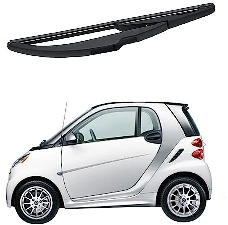 Scheibenwischer Hinten für Smart Fortwo Coupé 451 2007-2014, Heckscheiben Wischer Gummi Reinigungsfenster Ersatzteile