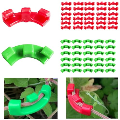 60 Stück Pflanzenbieger Pflanzentrainer Pflanzenstützclip für Niedrige Belastung, Pflanzenclip Biegeclips für Pflanzentraining, Pflanzen Trainer Clips für Pflanzenzweige Biegen von Pflanzenstielen