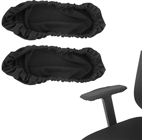 Lybunair 1 Paar Waschbare Armlehnenbezüge, Abnehmbare Bürostuhl Armlehnenbezüge, Elastische Drehstuhl Armlehnen, Gaming Stuhl Armlehnenabdeckungen