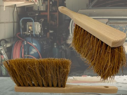 2 x MAAJ HANDFEGER 28 cm KOKOS FÜR WERKSÄTTEN ÖLBETÄNDIG - PLASTIKFREI VEGAN - Made IN Germany