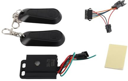 Système d'alarme pour Vélo électrique, Démarrage à Une Touche, Scooter électrique Universel, Dispositif 36-72V, Offre des Options Faciles, Un Autocollant pour Système d'alarme