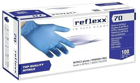 Generico Guanti In Nitrile Senza Polvere 70 TAGLIA L - 100 pcs