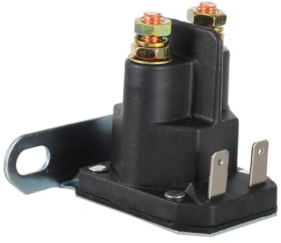 Abaodam Solenoide de Resistente para Cortacésped Repuesto Instalación Fácil y Duradera para Tractor de Césped