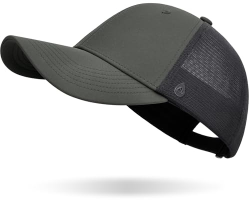 AOPREL Cloud-Touch Trucker Cap Herren - Formstabile Baseball Cap mit High-Density Mesh, verstellbarem Klettverschluss, Atmungsaktiv & UPF 50+, Premium Basecap für Outdoor