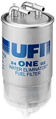 UFI Filters, Dieselfilter ‎24.ONE.02, Ersatz-Kraftstofffilter, Geeignet für Autos, Anwendbar auf verschiedene Modelle wie Opel, Vauxhall