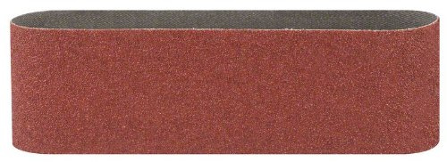 Bosch DIY 2609256305 Sanding Belt for Red Wood 63 x 406 mm/Grit G60 / Unperforated/Taut/Set of 3