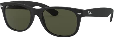 Ray Ban RB2132 Wayfarer Sonnenbrille Wayfarer Polarized,Schwarz (55 m),