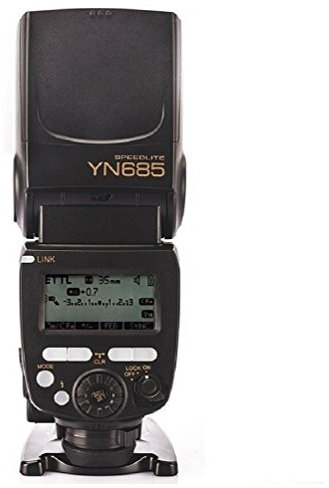 Yongnuo YN685 i-TTL HSS 1 / 8000s GN60 2.4G Wireless Speedlight Blitz Speedlite Blitzgeräte Blitzlampe Blitzleuchte für Nikon D7200 D7100 D7000 D5500 D5300 D5200 D3300 D3200