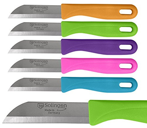 Solingen 5 Stück Solingen Küchenmesser Obstmesser Schälmesser Alzweckmesser Küche Messer