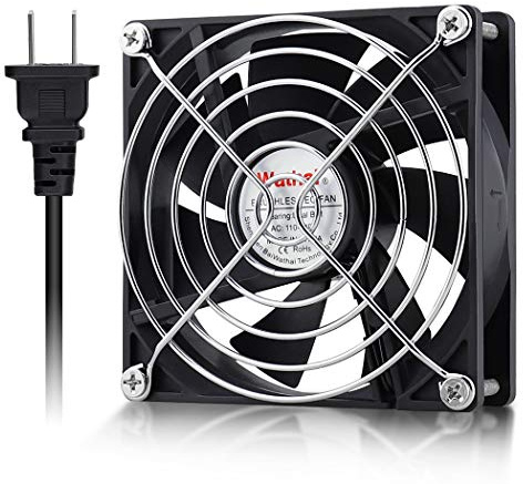 Wathai EC 90mm x 25mm Ball AC Axial Cooling Fan 110V 115V 120V 220V 240V Industrial Case Fan