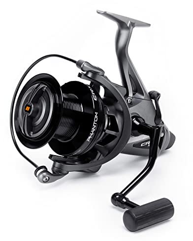 Tandem Baits Phantom CRX10000 Angelrolle | Freilaufrolle mit 8+1 Kugellagern & Schneckenrad-Getriebe | Perfekt für Karpfenrute | Professioneller Angelzubehör für bequemes Angeln