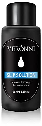 BAOGAO Slip Solution per Le Unghie - Nail Remover Extension Nail Liquid Slip Solution | Soluzione di Scivolamento Liquido per Unghie Antiaderente per Gel Poli per Unghie Fai-da-Te
