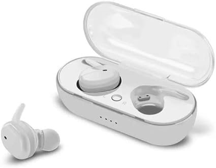 2023 Y30 TWS Bluetooth 5.0 Wireless Headphone Stereo Gaming Headset Mini Earbuds with Mic for Smartphone (White)