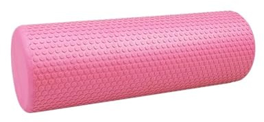 Faszienrolle 18 Zoll/45 cm Yoga-Schaumstoffrolle, hochdichte EVA-Muskelrollensäule, Selbstmassagegerät for Yoga-Fitness-Fitnessgeräte(Color:Pink)
