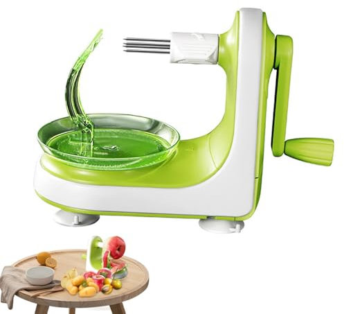 Frutta manuale pelapatate rotante pelapatate frutta pelapatate rotante strumento sbucciatrice frutta con taglierina in acciaio inox per limone carota patate cetriolo arancia