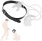 BDSMYEE Penishülle mit Knebel Mund extrem,Weicher Peniskäfig mit Harnkatheter,Urin trinken Penis Sleeve BDSMs Spielzeug Bondageset Fessel Set erotisches Sexspielzeug für Paare extrem sex (Transparent)