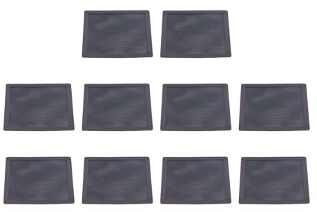 Dammfilter PC, 140 Mm Svart 10 St Fläkt Dammfilter Mesh PC Dammfilter PC Fläktnät PVC Magnetisk Ram PC Datorfodral Lock