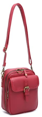 UncleS Doppelschichtige Messenger Tasche Für Damen Und Herren Alltagsmode Umhängetasche Pendeln Telefon Kleine Schultertasche