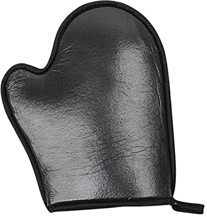 Sunerzenor Selbstbräunungshandschuh Samtweicher Schwamm Applikator Handschuh mit Schutzmembran Zum Streifenfreien Auftragen von Bräunungsprodukten für Outdoor, 01