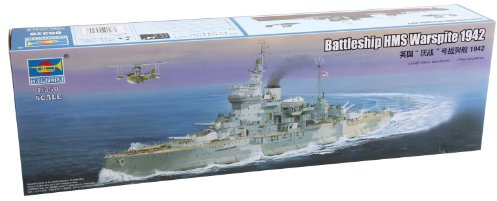 Trumpeter 05325 Modellbausatz Battleship HMS Warspite, Verschieden, 1/350