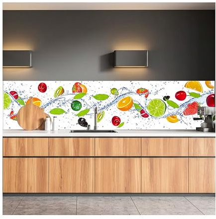 Dimex Küchenrückwand Folie selbstklebend Obst | Klebefolie - Dekofolie - Spritzschutz für Küche | Premium QUALITÄT - Made in EU | 260 x 60 cm