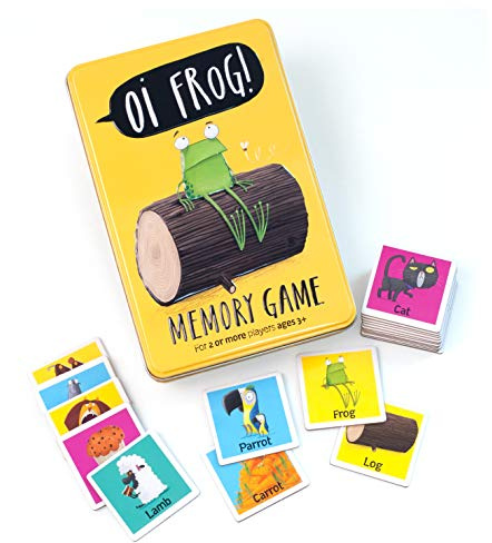 Oi 7345 Frog Memory Card Game, Yellow