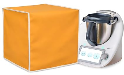 HOMELAY Custodia protettiva di qualità TOP compatibile con Bimby TM6 Fabbricazione artigianale in Spagna. Materiale ecopelle antimacchia, antibatterica. Copertina in colori (Mostapa)