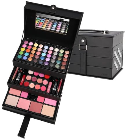 ZMILE Cosmetics Valigia Per Il Trucco 'Beauty Case', Nero, Cosmetici Vegan