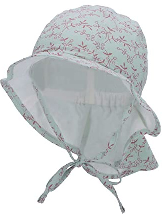 Sterntaler Unisex Kinder Sonnenhut Zweige Kinderhut, Grün, 45 EU