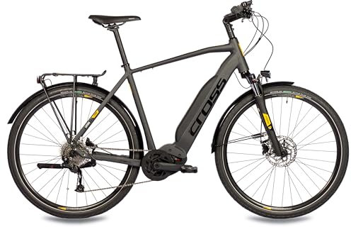Airtracks 28 Zoll E-Bike Heren Trekking Fahrrad Lumina Performance LINE CX GEN4 500Wh City Bike Trekkingrad 9 Gang Shimano ALIVIO RD-M3100-52 cm (Körpergröße 165-175cm)