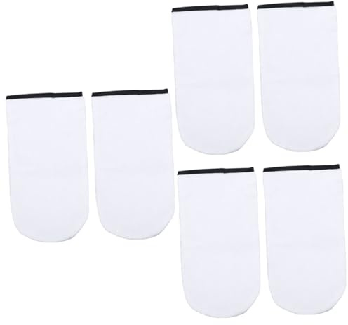 MERRYHAPY 3paare Wachs Spa Handüberzüge Dünne Isolierte Baumwollhandschuhe Für Wärmebehandlung Und Feuchtigkeitsversorgung Für Paraffinbäder Weiß