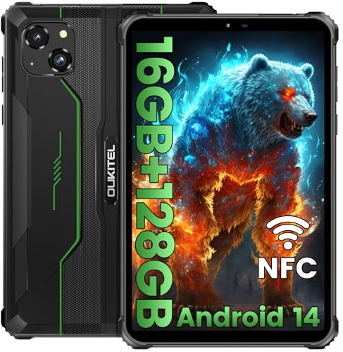 OUKITEL RT3 PRO (Tablette 4G - NFC - 8'' - 4/128GB) Green