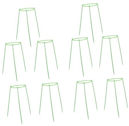 Supvox Orchideen-pflanzenstützpfahlkäfig 10 Sets Mit Design-blumenständern Leicht Und Praktisch