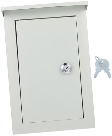 DOITOOL Power Distribution Box Aluminum Outdoor Wall Mounted Electrical Junction Box Waterproof and Dustproof Electrical Enclosure with Weatherproof Protection for Outdoor Use
