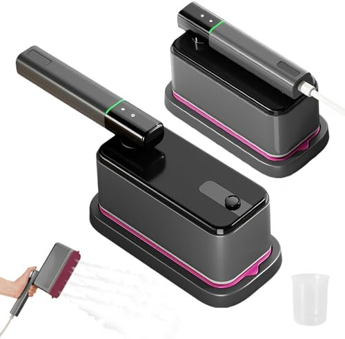 LORESJOY Ferro da Stiro Verticale, Piastra Da 1200 Watt, Ferro da Stiro a Vapore, Riscaldamento 15 S, Ferro da Stiro Verticale, Con serbatoio Dell'acqua Rimovibile