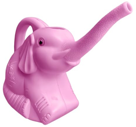 Éléphant Pot créatif de dessins animés avec longue bouteille légère pour l'entretien des plantes d'intérieur et d'extérieur