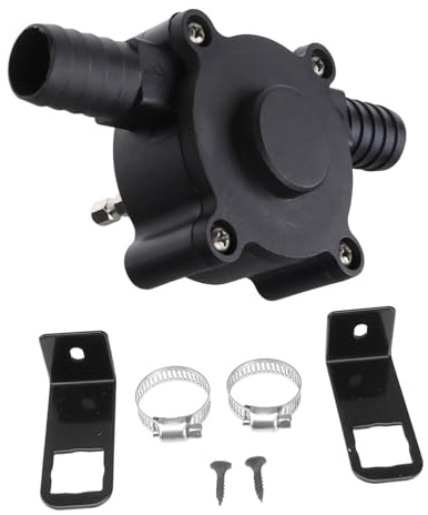 Outanaya Pompe à Forage Électrique Auto-amorçante Pour Perceuse Pompe De Transfert Compacte Légère Et Facile à Installer Compatible L'eau Douce Et L'huile 1 Kit