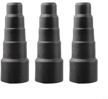 32 mm auf 38 mm Staubsaugeradapter für Nass- und Trockensauger & Elektrowerkzeuge, Staubabsaugungsanschluss mit 5 Größen, passend für die meisten Sa