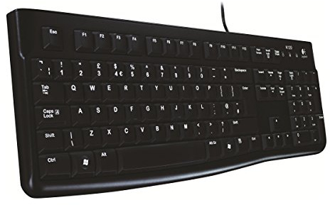 LOGITECH K120 - Tastiera - USB - Ceca