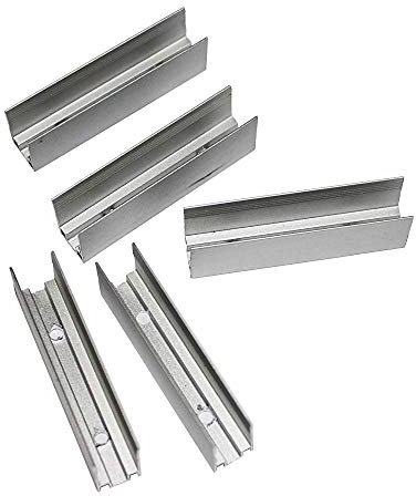 Flex LED Neon Seil Light 5,1 cm Channel Befestigung Halter Clips Aluminium Rail 2 Löcher