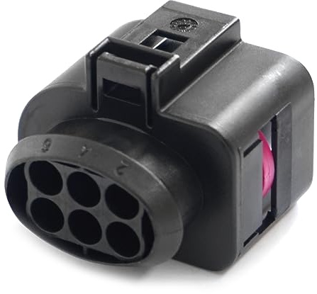 Volkswagen 1J0973733 Flachkontaktgehäuse 6-polig Stecker Steckgehäuse