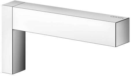 KEUCO Ersatz-Rollenhalter aus Metall, Hochglanz-verchromt, WC-Rollenhalter für Badezimmer und Gäste-WC, 1 Rolle, Toilettenpapier-Halter, Edition 90 Square