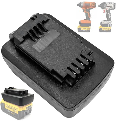 Adapter for Dewalt 20V Battery to Black+Decker/Porter Cable Cordless Tool
