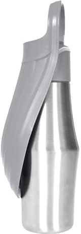 Hunde Trinkflasche für Unterwegs, 750 ml Edelstahl Hundetrinkflasche, Tragbare Wasserflasche Hund