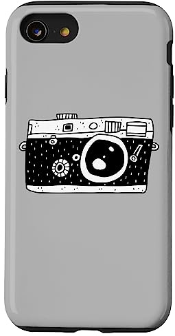 Cámara de fotos analógica retro Carcasa para iPhone SE (2020) / 7 / 8